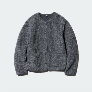 Uniqlo fleece cardigan